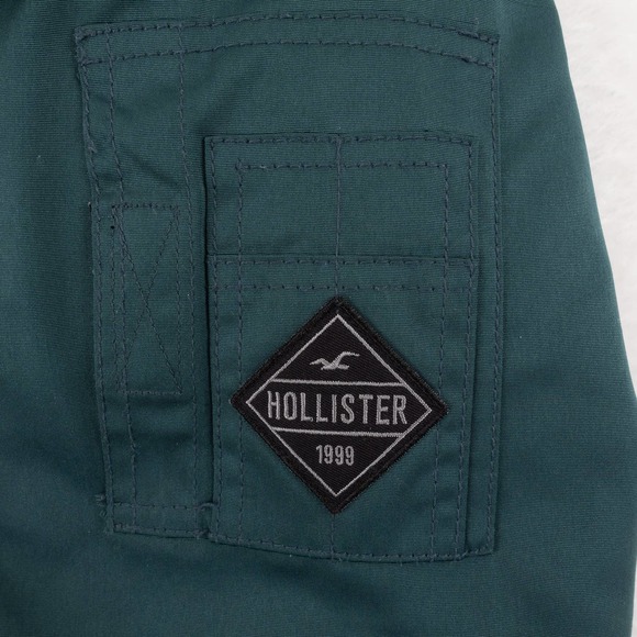Hollister by Abercrombie & Fitch Thermore Anorak Jacket Women's Medium Green - Picture 4 of 16